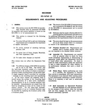 Bell System KS-16765 L3 Adjusting Instructions