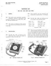 Bell System 1660 Series Manual