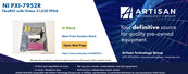 National Instruments FlexRIO PXIe-796 R Series Specification & Installation Manual