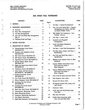 Bell System 20A Operation Manual