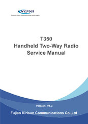 Kirisun T350 Service Manual