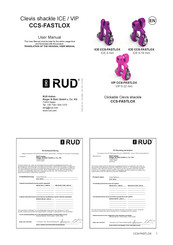 RUD ICE CCS-FASTLOX User Manual