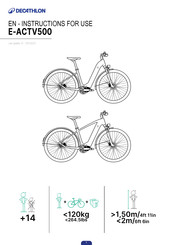 Decathlon E-ACTV500 Instructions For Use Manual