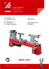 HOLZMANN MASCHINEN D510F 230V User Manual
