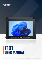 RUGSTORM F101 User Manual