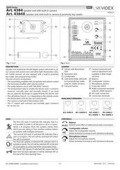 Videx 4384X-0 Instruction Manual