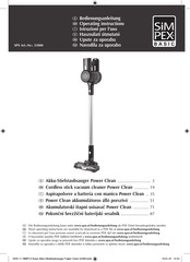 Simplex BASIC Power Clean 33080 Operating Instructions Manual