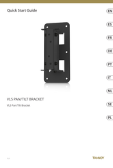 Tannoy VLS PAN/TILT BRACKET Quick Start Manual