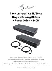 i-tec CADUA4KDOCKPDB User Manual