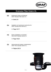 Graf 340157 Installation And Maintenance Instructions Manual