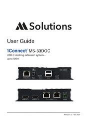 MSolutions 1Connect MS-63DOC User Manual