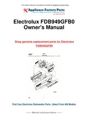 Frigidaire 900 Series Use & Care Manual
