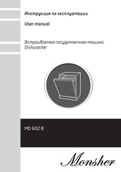 Monsher MD 602 B User Manual