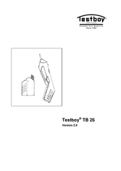 Testboy TB 26 Operating Instructions Manual