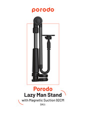 PORODO PD-LMGS92-BK Manual