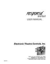 ETC REsponse User Manual