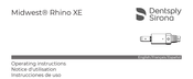 Dentsply Sirona Midwest Rhino XE Operating Instructions Manual
