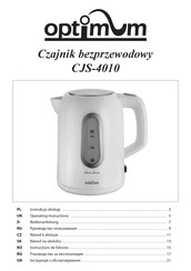 Optimum CJS-4010 Operating Instructions Manual