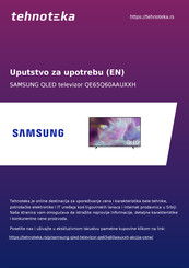 Samsung QE65Q60AAUXXH User Manual
