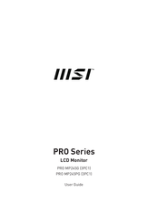 MSI PRO MP245PG User Manual