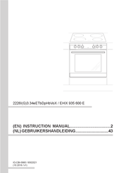 Amica EHIX 935 600 E Instruction Manual