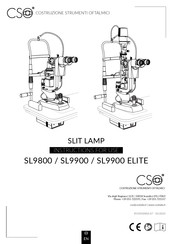CSO SL9800 Instructions For Use Manual