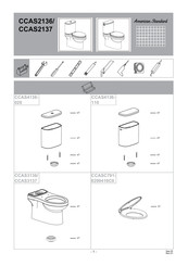 American Standard CCAS2136 Installation Manual