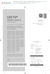 LG 65UQ7030PUD Owner's Manual