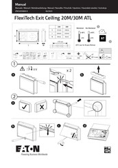 Eaton FlexiTech Exit Ceiling 20M ATL Manual