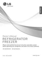 LG GR-M678GSHX Owner's Manual