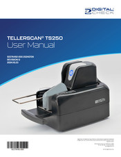 Digital Check TELLERSCAN TS250 User Manual
