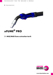 Abicor Binzel xFUME PRO Original Operating Instructions