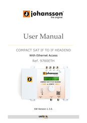 Unitron johansson 9780ETH User Manual