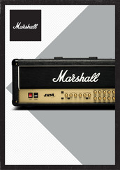 Marshall Amplification JVM Series Quick Start Manual