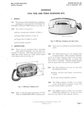 Bell System 701B Reference