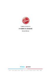 Hoover DX C9DGB-80 Service Manual