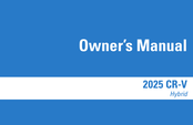Honda CR-V Hybrid 2025 Owner's Manual