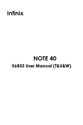Infinix X6853 User Manual