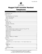 Hubbell GAI-TRONICS 210-702BHAC Manual