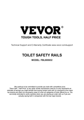 VEVOR FBL900632 Instruction Manual