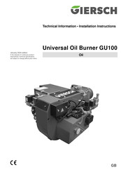 Giersch GU100 Technical Information