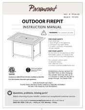 Paramount Fitness FP-341-GY Instruction Manual