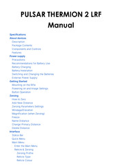 Pulsar HERMION 2 LRF XL50 Manual