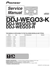Pioneer DDJ-WEGO3-K Service Manual