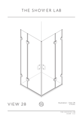 THE SHOWER LAB VIEW 28 Instruction Manual