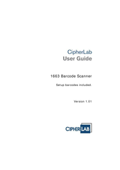 CipherLab 1663 User Manual
