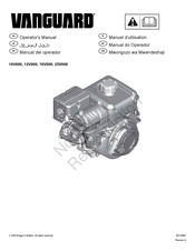 Vanguard 19V000 Operator's Manual