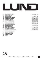 Lund 68206 Original Instructions Manual