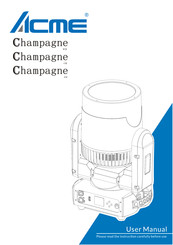 ACME Champagne WW User Manual