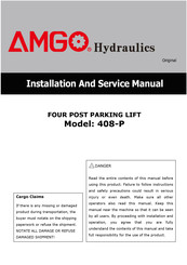AMGO 408-P Installation And Service Manual